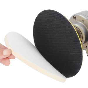 羊毛毡砂盘钩环抛光垫，用于金属塑料玻璃木镜饰面 - Product Image 4