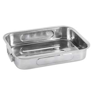 Karl krüger vierkantpfanne 30X23X5,5ซม. edelstahl - Product Image 1