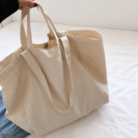 Sac fourre-tout en toile de coton noir recyclé, écologique, structuré, avec logo imprimé personnalisé, vente en gros, OEM, ODM, sac réutilisable