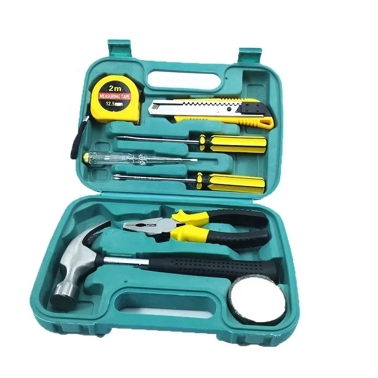 KACY Cheapest Gift Promotion Home Improved Hand Tools Repair Tools Kit with fast delivery