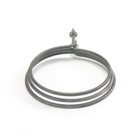Élément chauffant tubulaire électrique en acier inoxydable pour four, spirale tubulaire pour chauffage au gaz