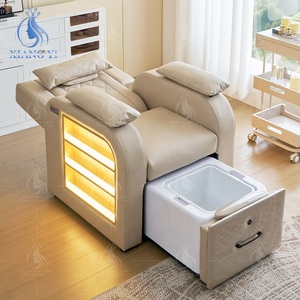 Sillas de Pedicura y Manicura para Salón de Belleza, Personalizadas de Fábrica, sin Plomería, con Tazón para Spa de Pies - Product Image 2