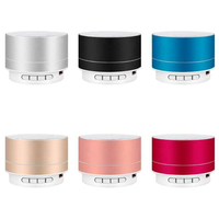 Meilleures ventes, système de cinéma maison portable à prix de gros, mini, avec boîte et câble, haut-parleur sans fil A10 LED en métal