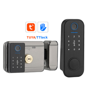 Ttlock Tuya Smart Biometrische Beide Zijden Dubbele Vingerafdruk Elektronische Poort Deurslot Digital Key Ic Card Unlock - Product Image 2