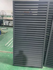 Panneaux de persiennes en aluminium modernes pour balcon, fixation murale, résistants à la rouille, pour décoration extérieure - Product Image 5