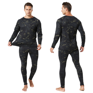 Sivi Thể Thao Ngoài Trời Chức Năng Đồ Lót Nhiệt Đồ Lót Thể Thao Phù Hợp Với Thể Dục Thể Hình Quần Áo Người Đàn Ông Của Chiến Thuật Phù Hợp Với - Product Image 4