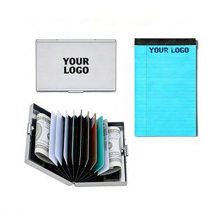 Estuche de Negocios de Lujo al por Mayor con Logotipo Personalizado, Delgado, para Hombre y Mujer, Regalo Promocional, Tarjetero - Product Image 1