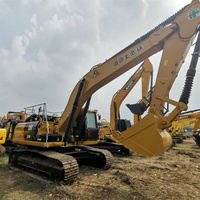 Excavatrice hydraulique sur chenilles Caterpillar 329D2 d'occasion, 29 tonnes, de fabrication japonaise, en bon état