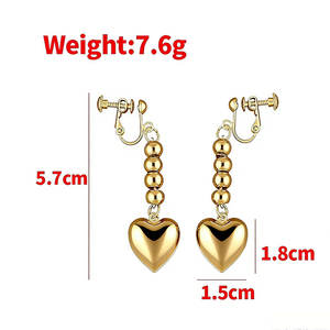 Pendientes Colgantes Elegantes de Acero Inoxidable 316L Personalizados e Impermeables, Pendientes de Moda, Pendientes de Anime para Mujer - Product Image 5