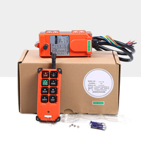 Interruptor de Control Remoto Inalámbrico Digital Industrial F21-E1B AC/DC 20-200V con Código Variable, Resistente al Agua, Alcance de 100m