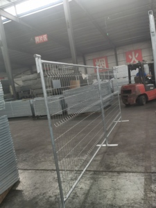 Base en béton, garde-corps temporaire galvanisé à chaud, prix d'usine, vente en gros - Product Image 1