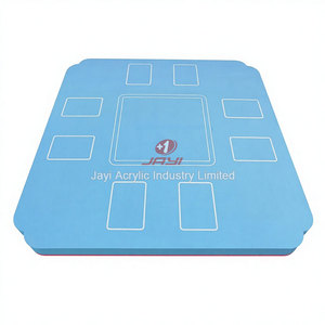 Table de jeu flottante en mousse EVA personnalisée pour piscine, spa, jeux de <span class=keywords><strong>dominos</strong></span> et de cartes double face - Product Image 3