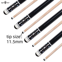 Queue de billard de carambole Cueelf de haute qualité, fût en érable, autocollant haut de gamme, joint VP2, taille de la pointe 12 mm