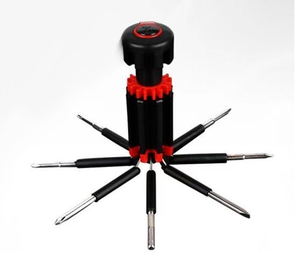 <strong>Multifunctional</strong> Portable <strong>Screwdriver</strong> <strong>with</strong> Light 8-in-1 - Product Image 2