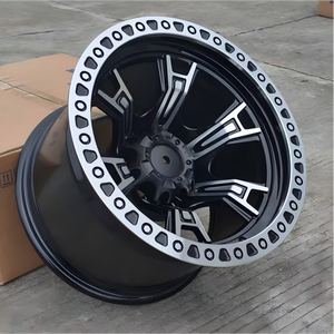 For Kipardo New Design Deep Concave 6 <b>Spoke</b> 15x10 5x114.3 6x139.7 4x4 Matt Black Milling Window <b>Wheels</b> Load Passenger - Product Image 1