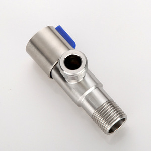304 Stainless Steel Angle Valve 1/2 In High Flow Water Heater Toilet Stop Valve Household Use - Product Image 3