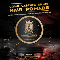 Pomades et cires capillaires classiques à base d'eau à tenue forte de 150 ml, personnalisées OEM, pour hommes, marque privée