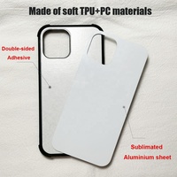 Vente en gros Antichoc 4 coins 2d Sublimation Phone Case Blanks pour iPhone 13 14 15pro Max pour Samsung S22 S23