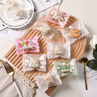 Sacs en plastique mini thermoscellables transparents, givrés, auto-adhésifs, écologiques, refermables, pour aliments, snacks, bonbons, vente en gros
