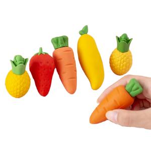 Creative ยางลบรูปการ์ตูนน่ารักผลไม้เครื่องเขียนของขวัญ 3d ยางลบสําหรับเด็ก - Product Image 1