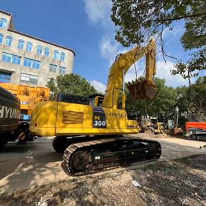 Plus grand fournisseur à Shanghai 2020, Komatsu PC 350-8 d'occasion presque neuf avec EPA/CE - Product Image 5