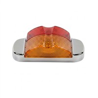 Feu de position latéral LED pour camion, remorque, camping-car, avec cadre papillon, blanc, vert, bleu, rouge, ambre, 12V 24V, étanche