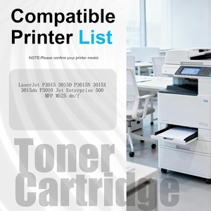 Cartuccia Toner CE255A Compatibile con Stampanti <span class=keywords><strong>Laser</strong></span> HP 55A P3015 P3015dn M521dn M521dw M525dn M525f - Product Image 5