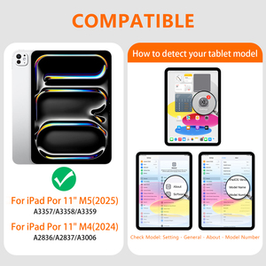 Offre Spéciale 11 pouces rvb rétro-éclairé étui à lévitation magnétique pour <span class=keywords><strong>iPad</strong></span> <span class=keywords><strong>Pro</strong></span> M4 M5 Ultra faible latence clavier magique britannique - Product Image 2