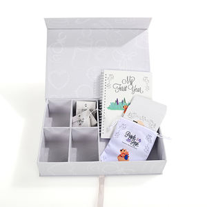 <span class=keywords><strong>Livre</strong></span> de mémoire personnalisé de grossesse avec boîte à souvenirs - Product Image 3