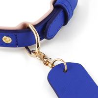 Marque de luxe personnalisée collier en cuir Durable Pet Airtag boucle en métal cuir chien accessoires collier de chien fabricant