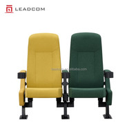 LEADCOM L-C01 Sièges de cinéma pliables modernes en tissu avec cadre en acier pour la vente