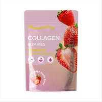 Gummies de collagène WELLBODY à la saveur naturelle de fraise pour cheveux, peau et ongles, avec biotine et vitamines – Produits de beauté en marque blanche