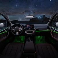 17 source lumineuse illuminé voiture LED lumière ambiante pour BMW X3 2018-2021