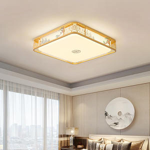 La nueva lámpara de techo de estilo chino para la sala de estar 2025 es grandiosa y elegante. Es un ventilador moderno y sencillo. - Product Image 2