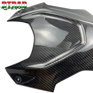 Protector de Tanque de Combustible Delantero con Logotipo DTRAD M, Textura de Fibra de Carbono, Acabado Brillante, para S1000RR 2019-2023 S1000R M1000R <span class=keywords><strong>M1000RR</strong></span> - Product Image 6