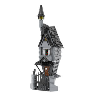 MOC1208 La Casa de Jack con Jack Skellington y Sally, Película de Terror, Sin Figuras, Bloques de Construcción para Armar, Juguetes Educativos para Niños - Product Image 6