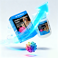 Tabletas Masticables para la Vitalidad y el Bienestar de Perros y Gatos - con Taurina, L-Lisina y Nutrientes para la Vitalidad General y el Metabolismo Energético