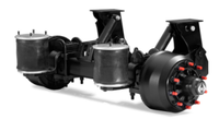 Suspension pneumatique américaine avec coussin d'air de levage, économie de carburant, suspension pneumatique pour remorque LUEN, usine OEM