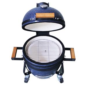 AUPLEX XL portátil 14 pulgadas Kamado BBQ ahumador Parrilla de cerámica para acampar al aire libre cocina carbono Parrilla <span class=keywords><strong>Asador</strong></span> De uso de carbono - Product Image 2