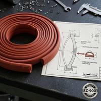 Bande d'étanchéité en silicone personnalisée Jacey de type E, joint creux en forme de E haute température pour autoclave et four de cuisson industriel