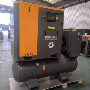 Compresor de Aire de Tornillo 4 en 1 de 11/15 kW, Súper Silencioso, Compresor de Aire Rotatorio para CNC, Precios de Fábrica - Product Image 2