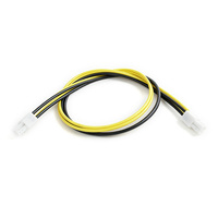 Cable de Carga Rápida USB 3.1 de 4 Pines con Blindaje Trenzado y Revestimiento de PVC, Conductor de Cobre Puro para Conector de Alimentación de CPU de Computadora