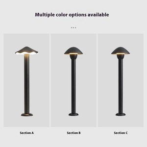 LED 방수 정원 빌라 야외 조명, 공원 우산 모양 조경 정원등, 전원 공급식 버섯 모양 잔디등 - Product Image 6