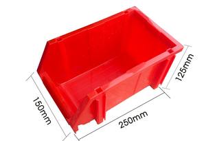 Contenedor de almacenamiento de plástico multifuncional al por mayor apilable y colgante con divisores piezas encajables cajas de herramientas para ropa de cama - Product Image 3