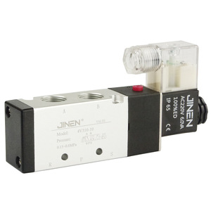 Válvula Neumática Eléctrica JIN 4V310-10DC24VPT3/8 de 2 Posiciones y 5 Vías con Control de Cilindro - Product Image 4