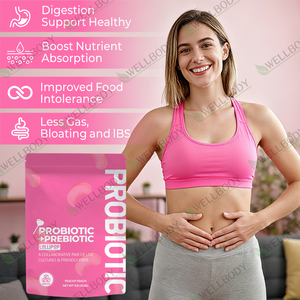 Wellbeem/odm פרטי התווית lollipop למבוגרים תוסף תזונה ספורט תזונה תוספת בתפזורת טבעי טהור לבריאות המעי - Product Image 5