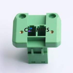 JL5EDGKRP-76202G01 Plug-in Terminal Block P=7.62mm Connector Panel Mount Screw Fixing 1x2P 7.62mm - Product Image 2