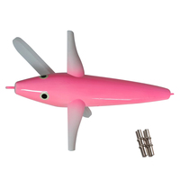 9 pouces PP Teaser Sparrow Bird Trolling Lure Play Action Fishing Tackle Ocean Boat Thon Cible Species Daisy Chain Spreader Bars