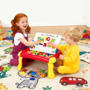 2in1 DIY sơn Pad chữ viết tay Bảng vẽ bảng vẽ đồ chơi Montessori cảm giác giáo dục học tập sớm Đồ chơi cho trẻ em - Product Image 6