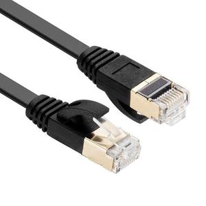 Paquet personnalisé plat Cat5E Cat6 Cat6A Cat7 Cat8 <span class=keywords><strong>Ethernet</strong></span> UTP FTP 0.5 <span class=keywords><strong>m</strong></span> 1m Cat6 câble de raccordement plat Flexible - Product Image 5